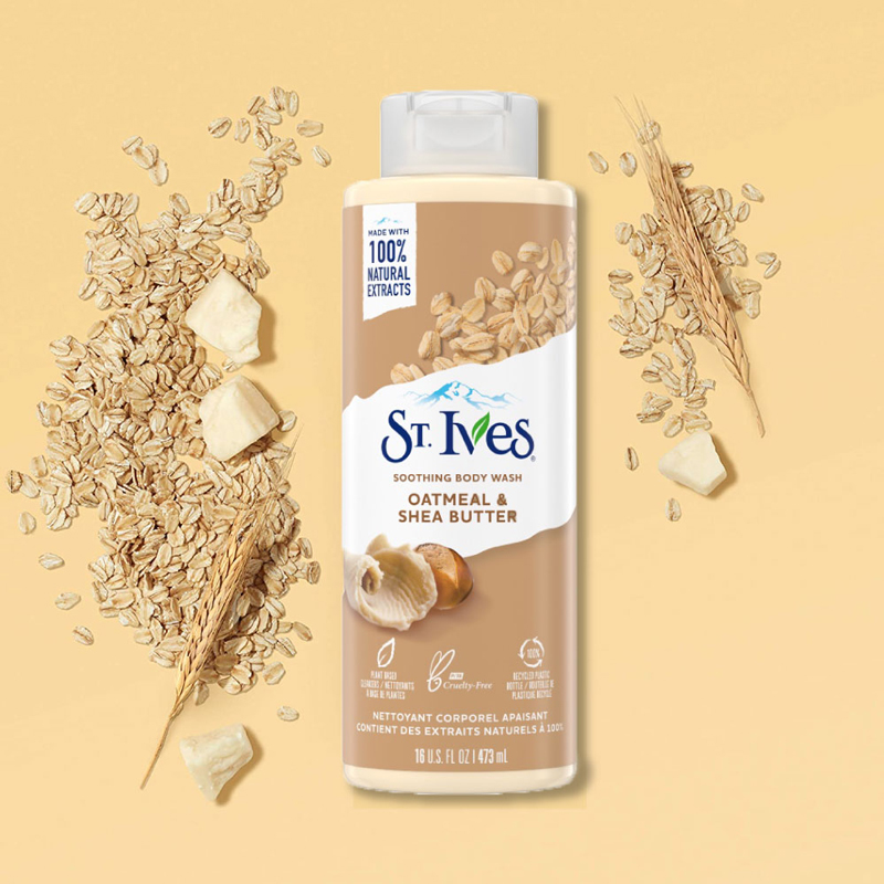 St. Ives Soothing Body Wash Oatmeal & Shea Butter – Shajgoj