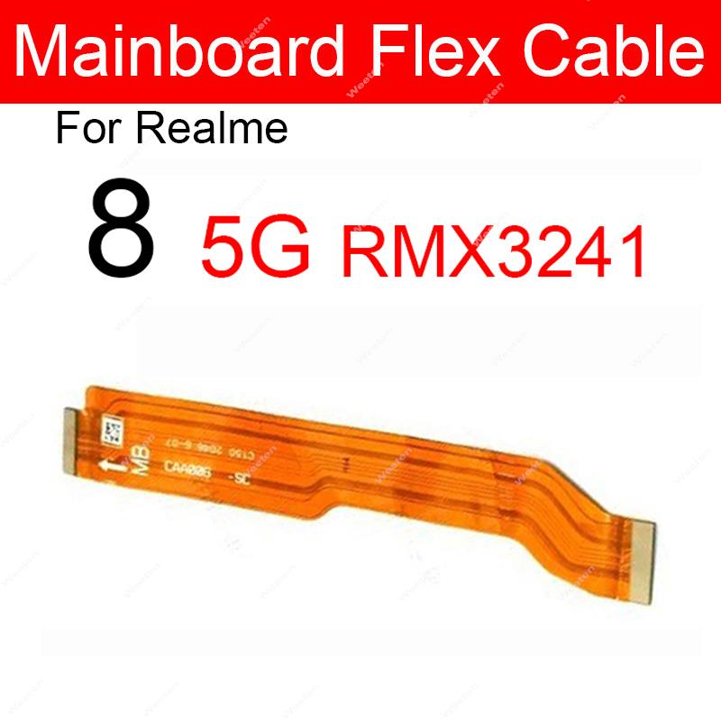 Main Motherboard (Main to SUB Board) Flex Cable for Realme 8 8 Pro 8i 4G 5G Main LCD (Display) Flex Cable. 