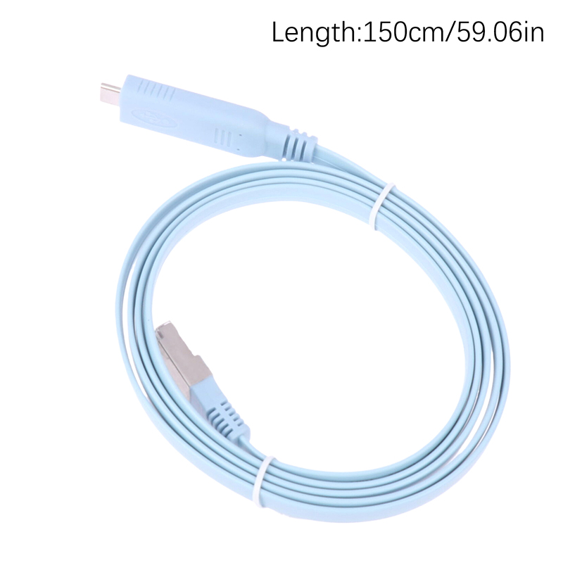 1.5m Usb C To Rj45 Console Cable Rs232 Serial Adapter For Router Rj 45 Data Cable Converter Type-C Switch Control Cables Mushen. 
