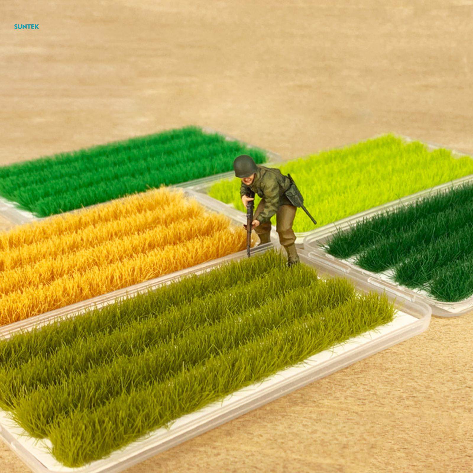 Static Grass Tuft Model Grass Model Grass Vegetation groups Grass Tufts for Railroad Scenery. 