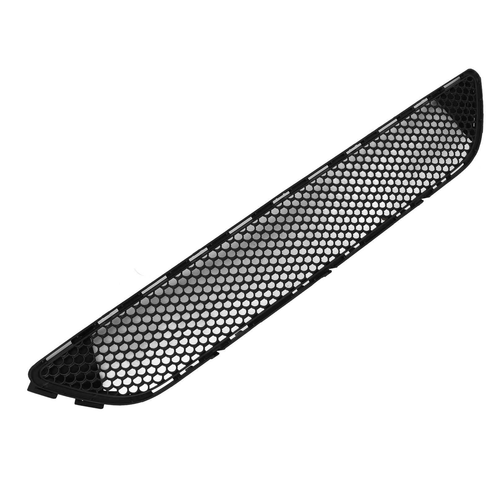 Center Mesh Grill Sturdy Easy Install Front Bumper Lower Grille High Strength 2048850153 for C-Class W204 Amg Line 2008 To 2011. 