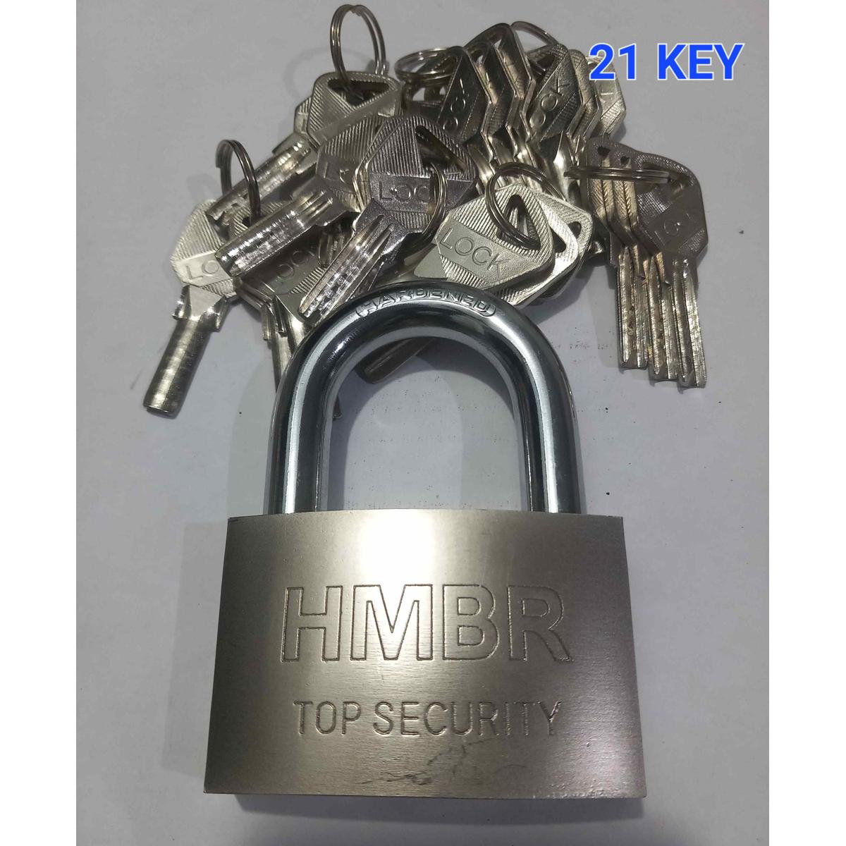 21 KEY 70MM HMBR LOCK / TALA/ SECURITY LOCK