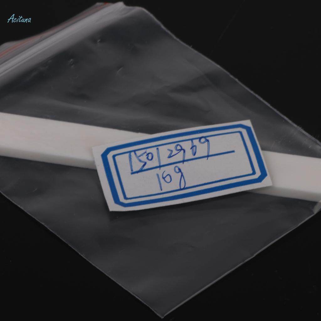 30X 6 String Acoustic Guitar Bone Bridge Saddle for Guitar Parts. 