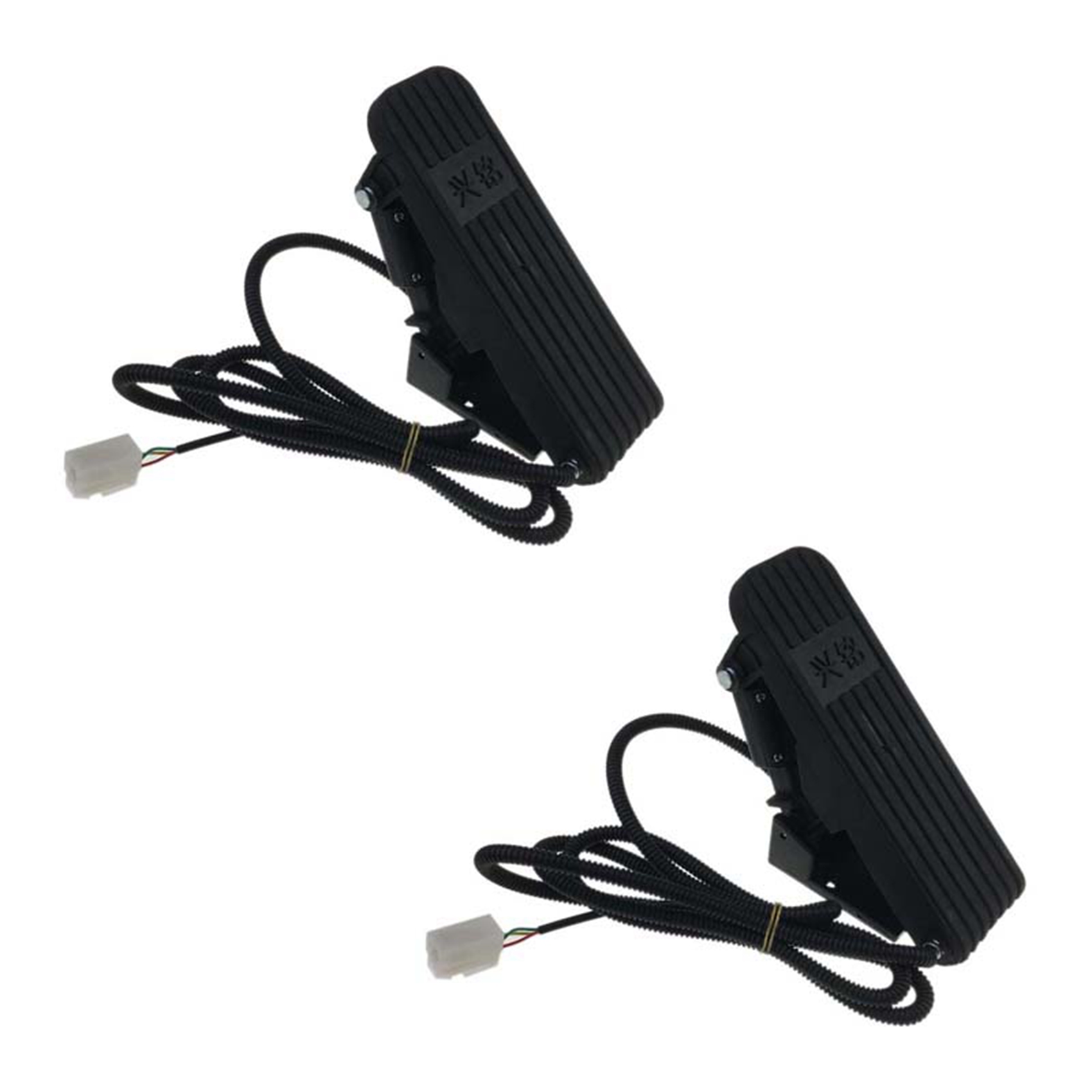 2X Foot Pedal Throttle Foot Pedal Accelerator Electric Car Accelerator Pedal Speed Control Bicycle Conversion Kit. 