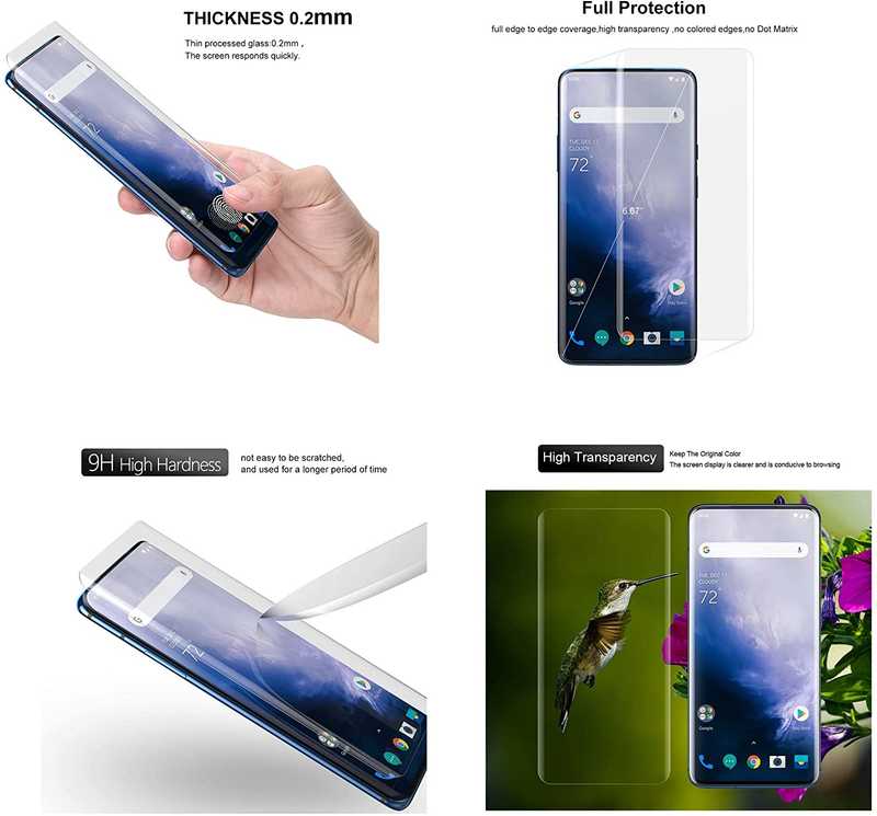 For Samsung Galaxy S20 - One Minute UV Glue Curved Screen Protector. 