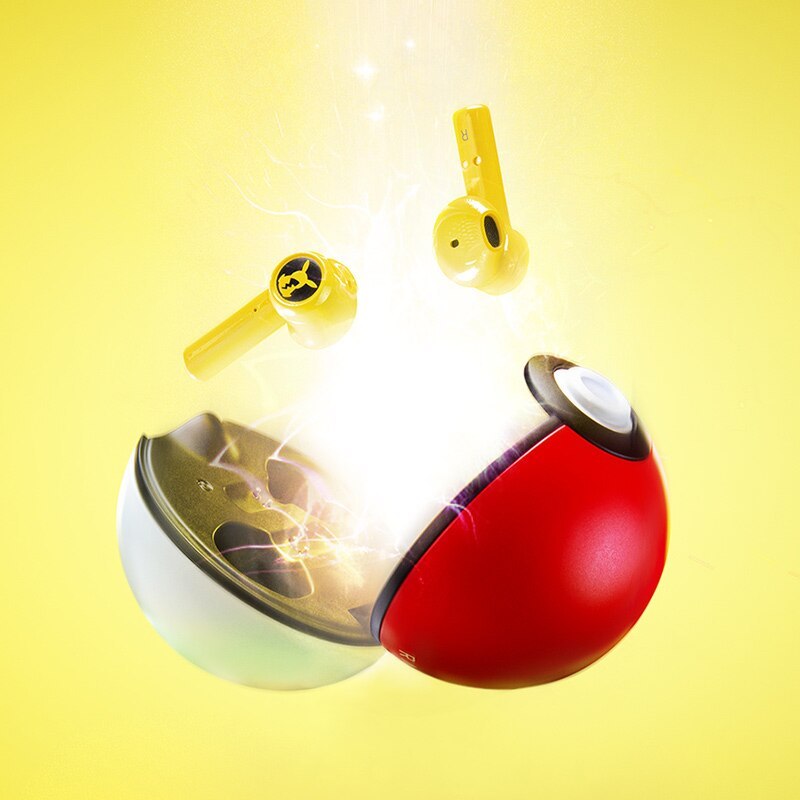 Razer Pikachu Bluetooth Earphone for Razer TWS Wireless Headset Newest Use for Game with Protect Bag. 