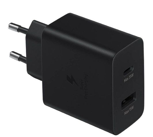 Official Samsung 35W PD Fast Charging Adapter /Charger Type-C Type-A without Cable