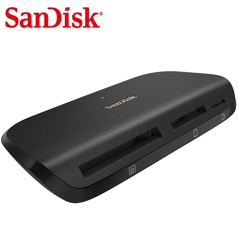 SanDisk ImageMate PRO USB-C Reader For CF SD microSDXC Card Slot for UHS-I MicroSD Memory Card Reader USB3.0 High Transfer speed. 