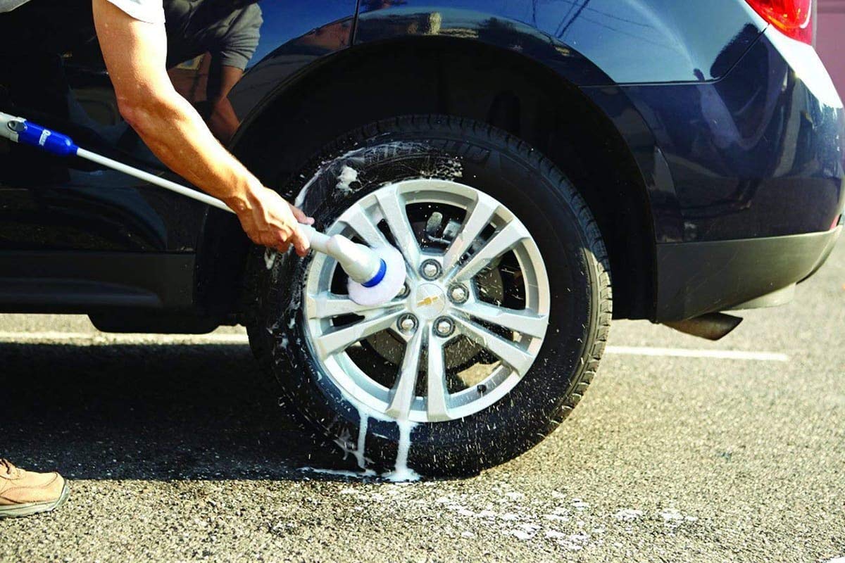 Hurricane Spin Scrubber Cordless Rechargeable Power Scrubber. 