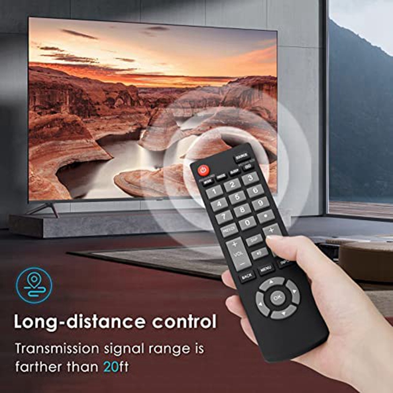 NH305UD Remote Control for Emerson TV LF402EM6 LF402EM6F LF461EM4 LF461EM4A LF501EM4 LF501EM4A LF501EM4F. 