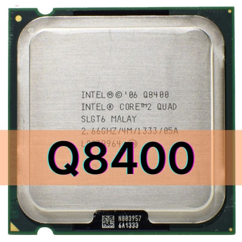 Core 2 Quad Q8400 2.66GHz q8400 Quad Core Quad Thread CPU Processor LGA775 4MB Cache 95W