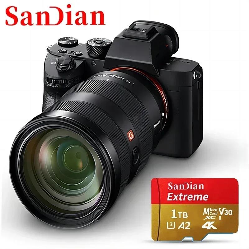 High Speed SD Card 1TB Original Micro TF/SD Card 512GB Large Capacity Memory Card 256GB Mini Flash Card for Phone/PC/Desktop/Mac. 