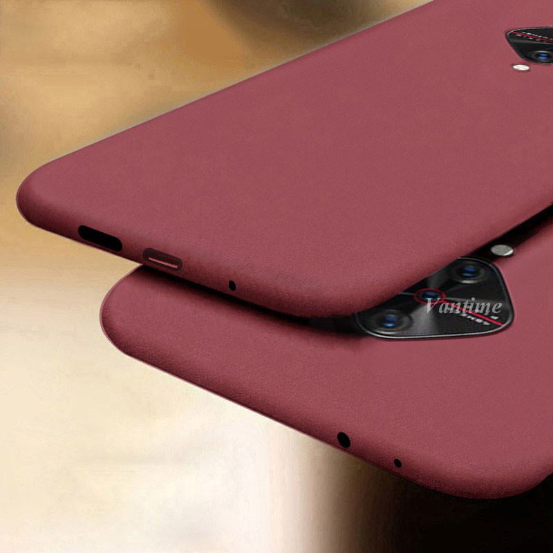 Vantime for Vivo S1 Pro Case Soft Sandstone Ultra Thin Matte Back Cover. 