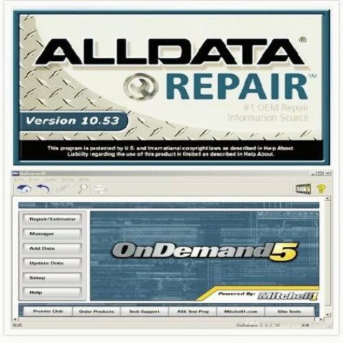 ALLDATA 10.53 auto repair software for American & European Car & Trucks 1982-2014 all data car repair software with 1TB USB Hard Disk Free Install Service. 