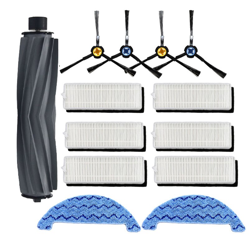 Compatible Withhepa Filter Side Brush For Ilife A7 A9s Robot Vacuum