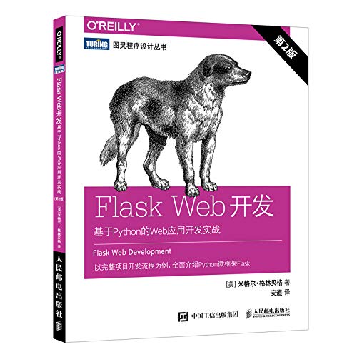 Flask Web Development: Developing Web Applications with Python by Miguel Grinberg. 