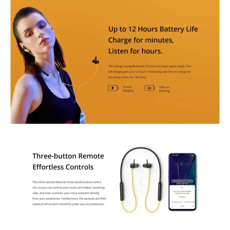 Realme rma108 bluetooth online headset