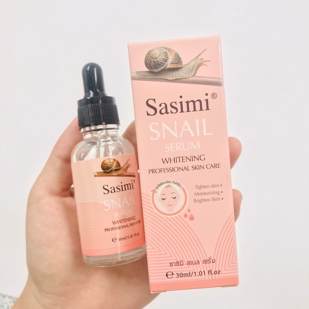 Sasimi Snail Whitening serum - 30ml. 