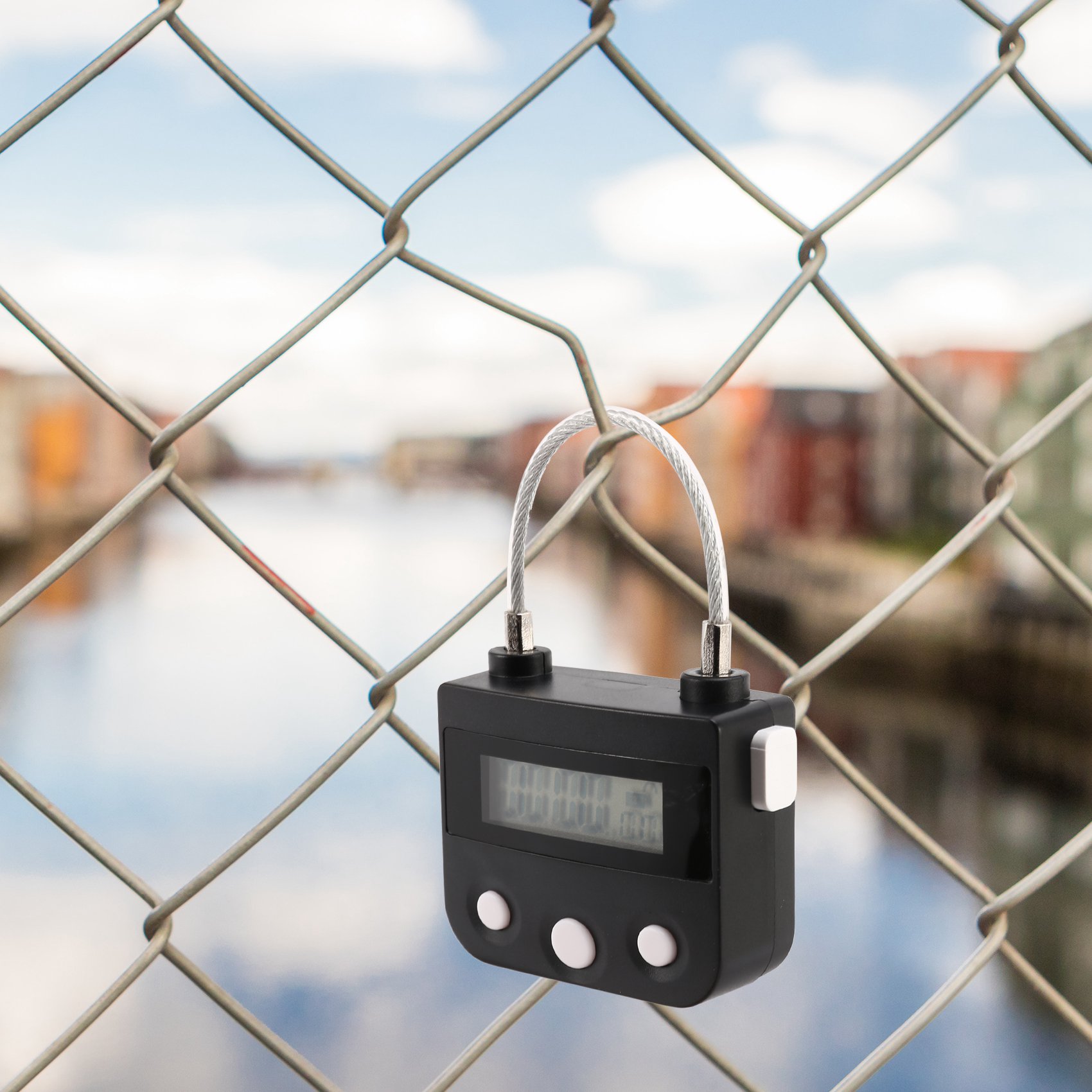 Time Lock Electronic Timer Lock Household Temporary Lock Time Lock Electronic Lock Countdown. 