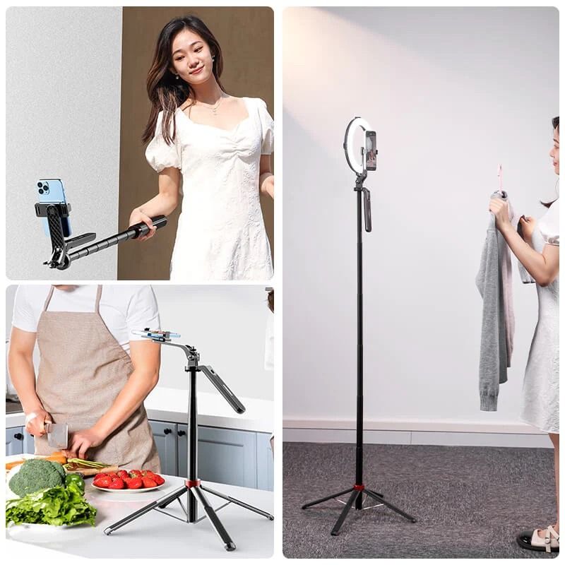 Ulanzi MA09 Bluetooth Remote Control Selfie Stick For GoPro Or Smartphone. 