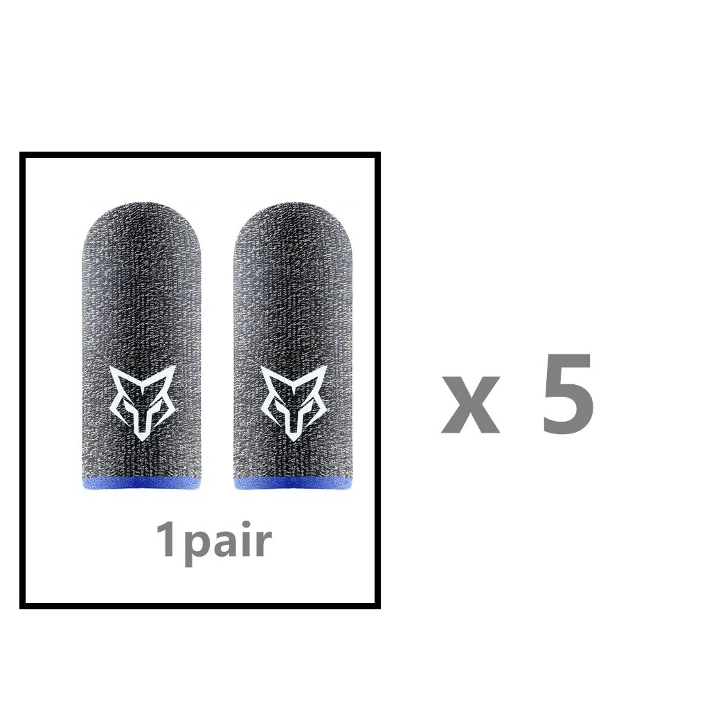 Original Fox Feelers 3 PUBG Game Touch Screen mobile phone 6D Gaming Finger Sleeve,Mobile Game Finger Sleeves. 