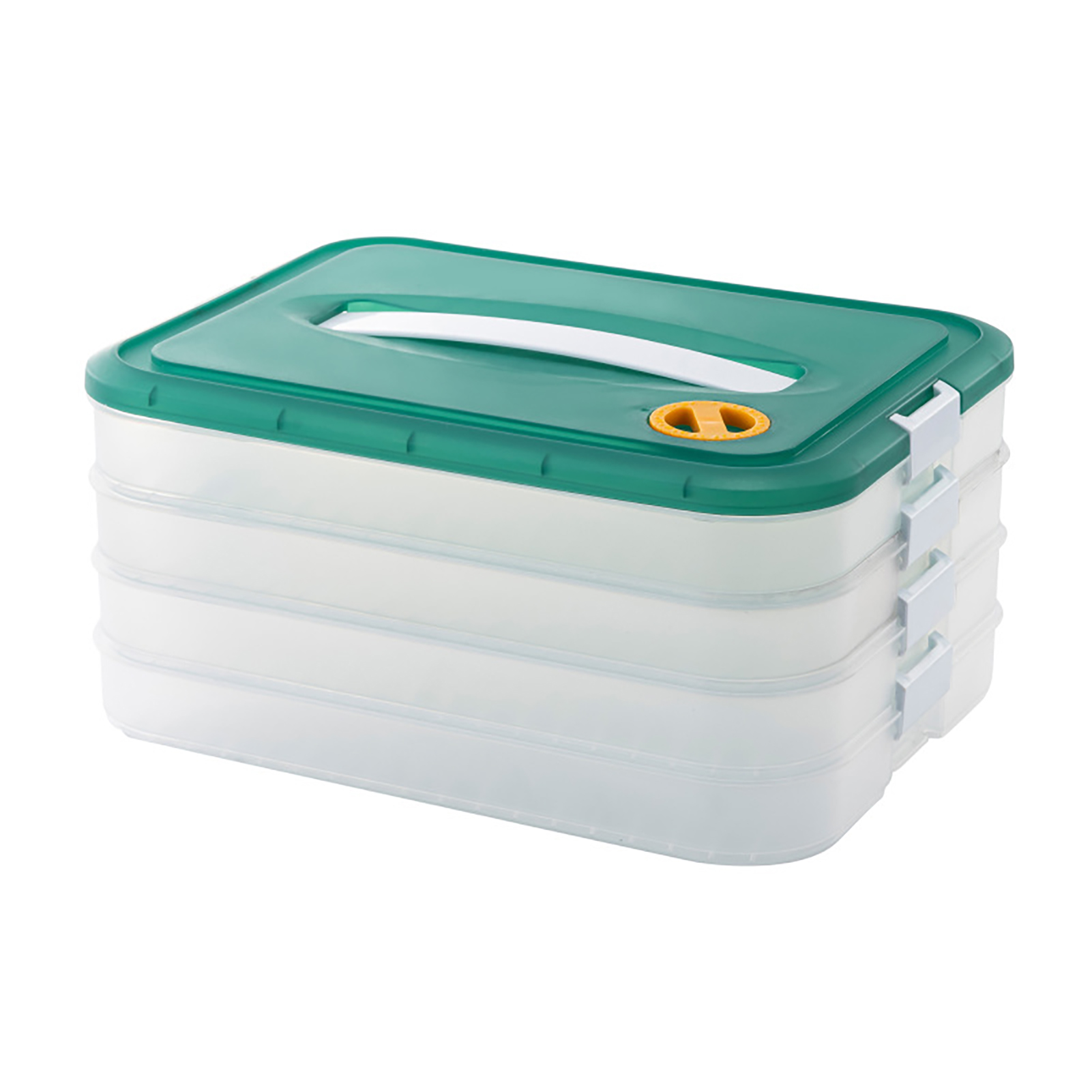 Food Storage Container Frosted Bottom Picnic Fruit Refrigerator Organizer