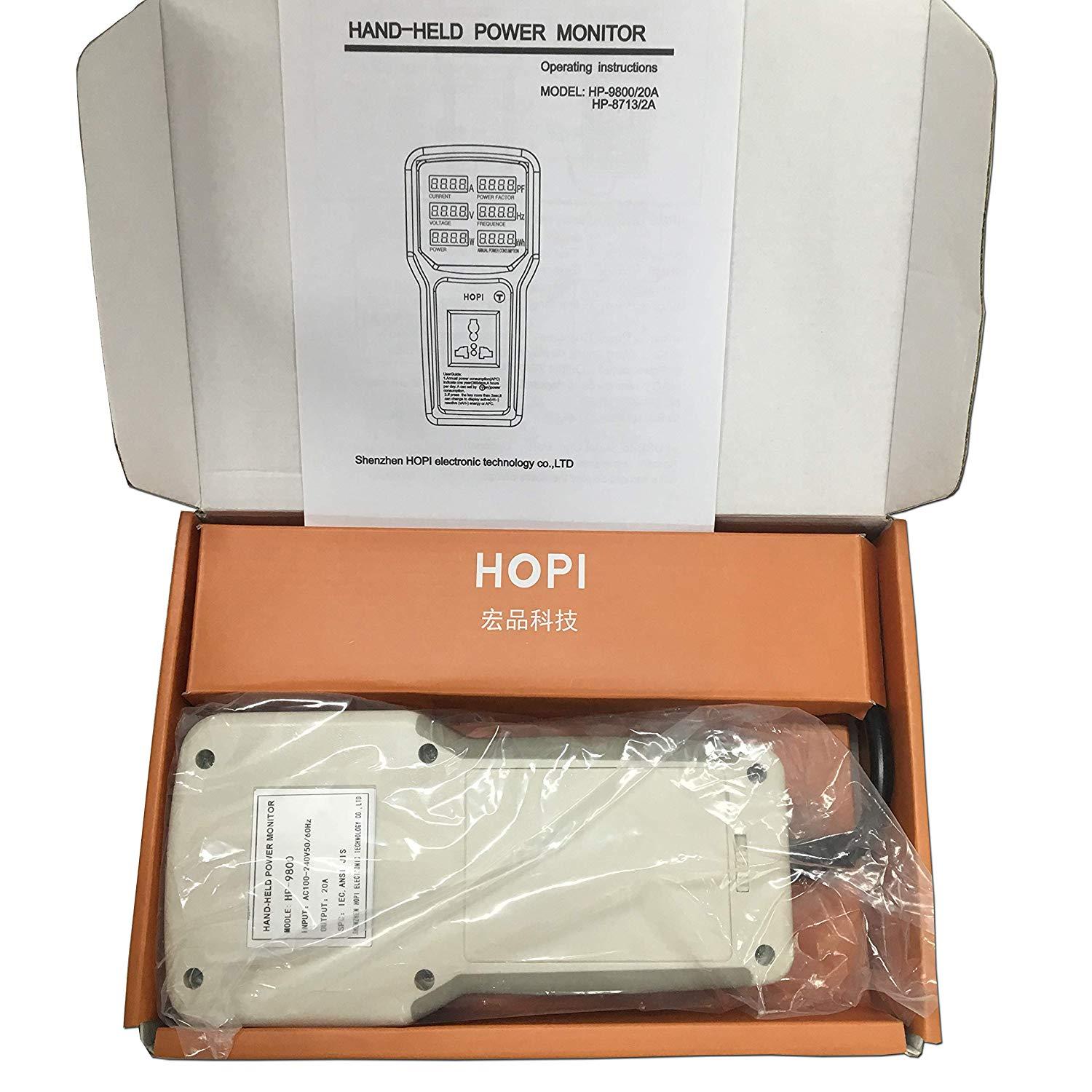 Handheld Power Monitor AC Load Tester - Kings Trading. 