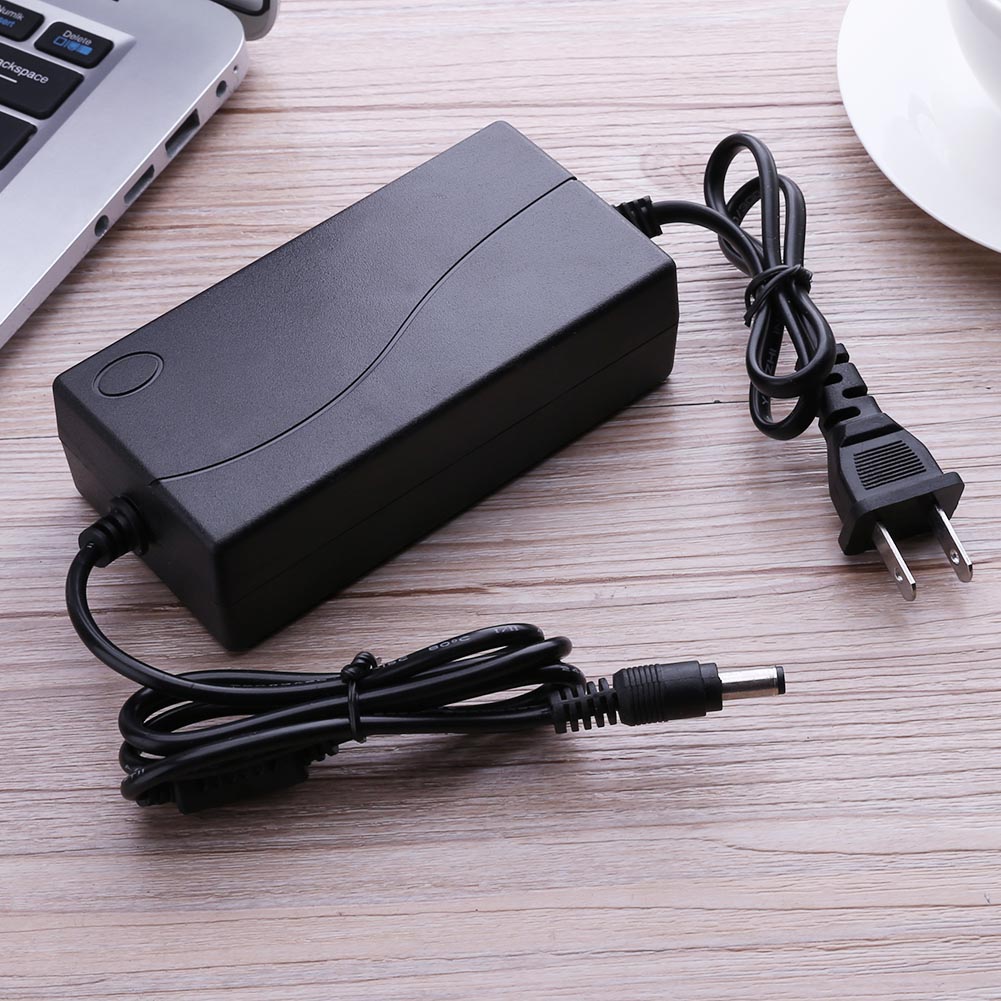 48V 3A Charger Power Supply 5.5x2.5mm Transformer Wall Adapter Multi-protection Input 100V-240V for POE Switch. 