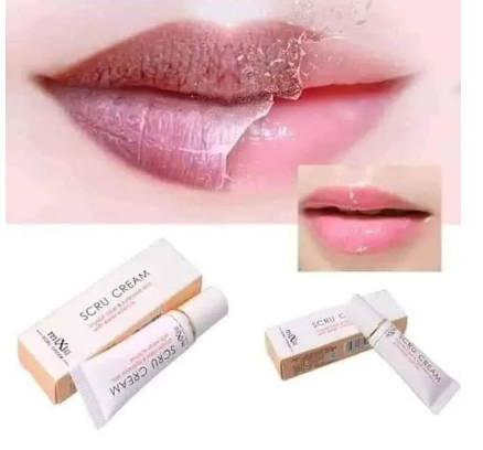 Scru Cream Lips Scrub for Removing Dark spot. 