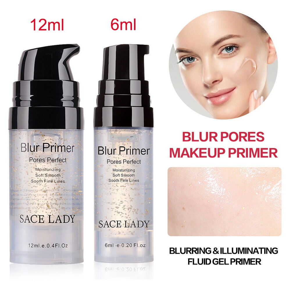 Newly SACE LADY Blur Primer Makeup Base Face Oil Control Matte Make Up Conceal Pores Foundation Primer CLA88. 
