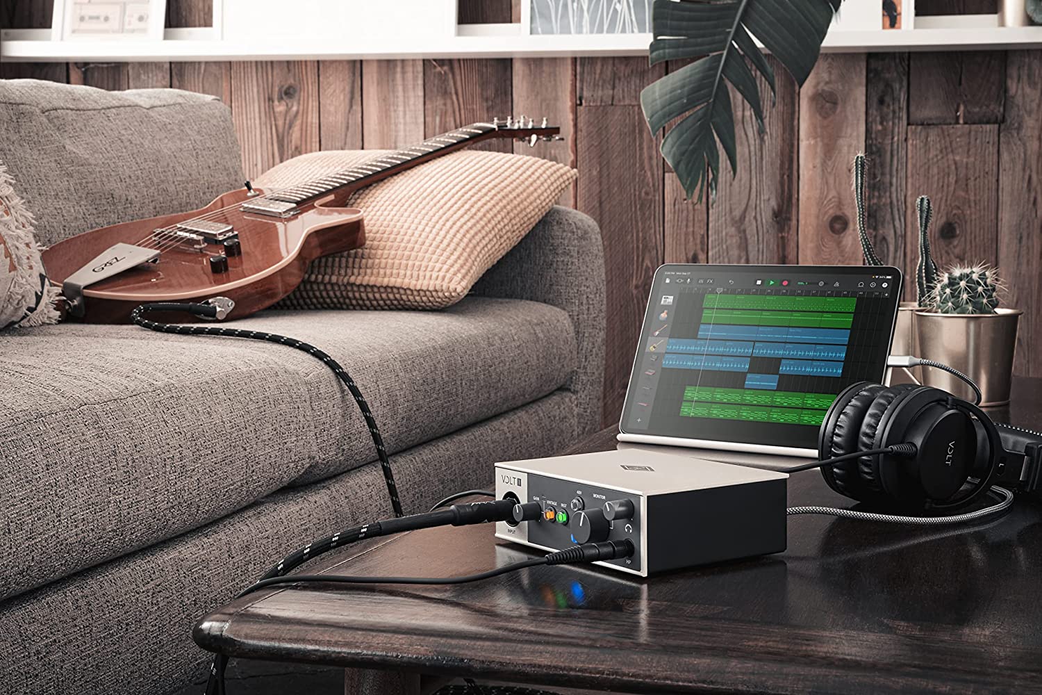 Universal Audio Volt 1 USB Audio Interface for recording, podcasting, and streaming with essential audio software. 