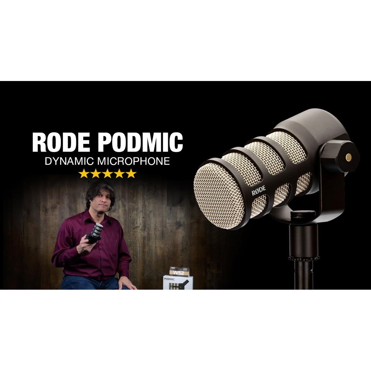 RØDE POD DYNAMIC MICROPHONE