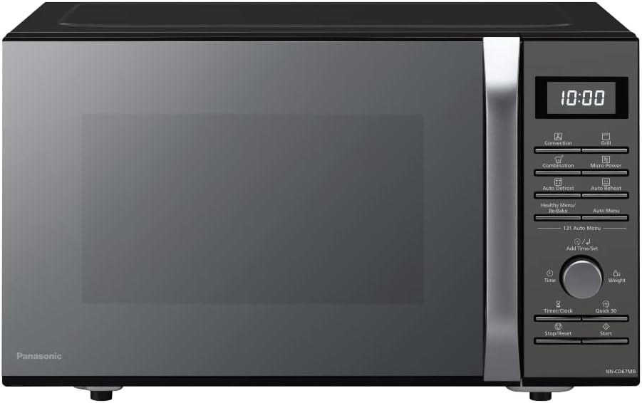 Panasonic NN-CD67MB 4-in-1 Convection & Grill Microwave Oven with Healthy Air Fryer | 27 Liter. 