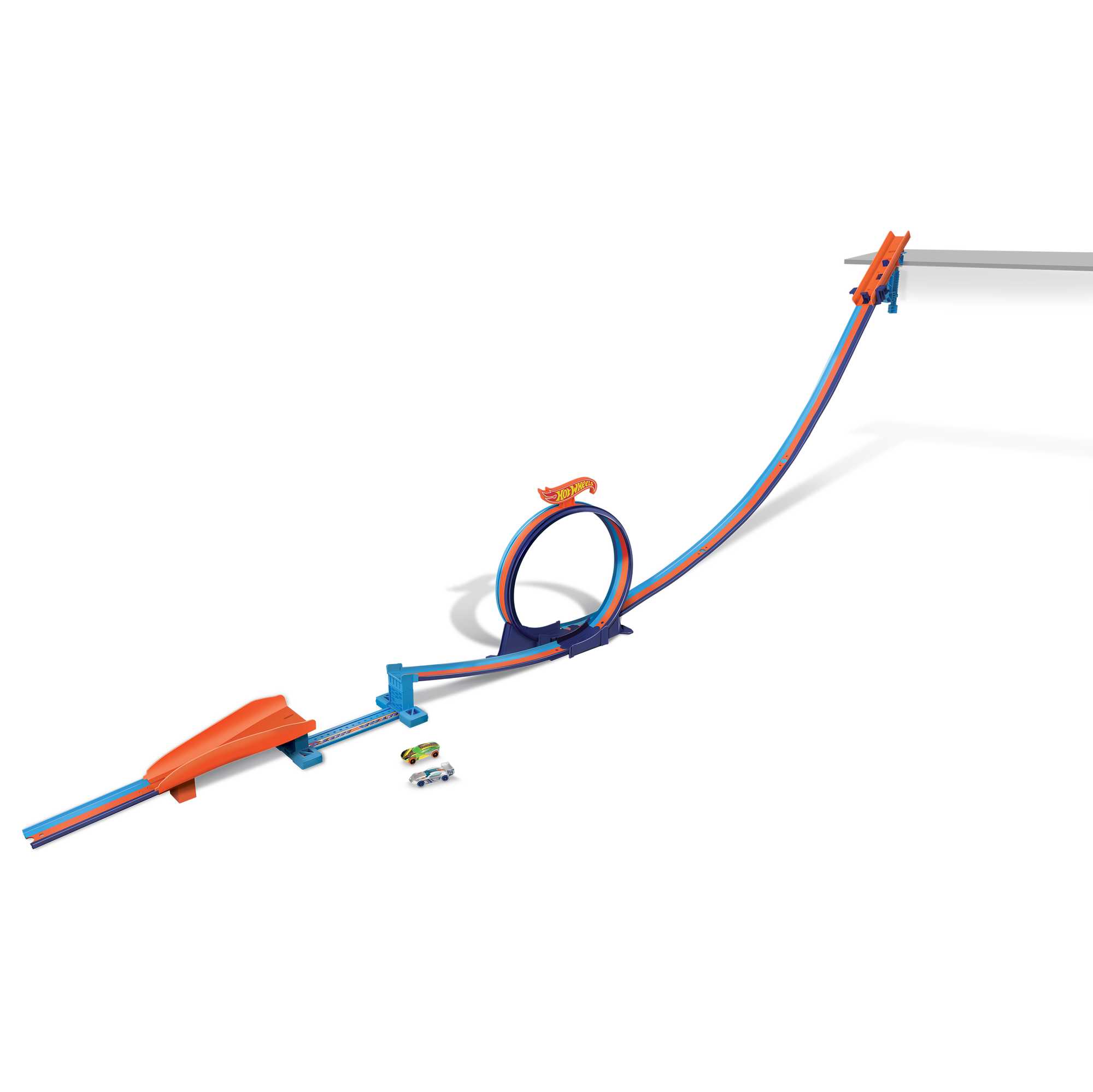 Hot Wheels HPX93 Ultra Hots Downhill Loop Jump Trackset. 