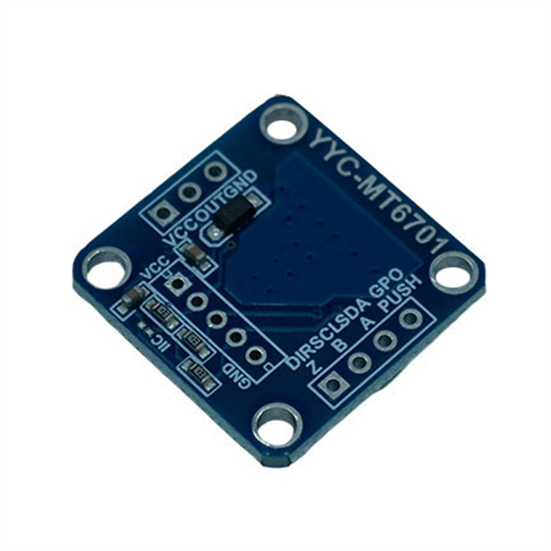 Magnetic Encoder MT6701 Magnetic Induction Angle Measurement Sensor Module 14bit High Precision Can Replace AS5600. 