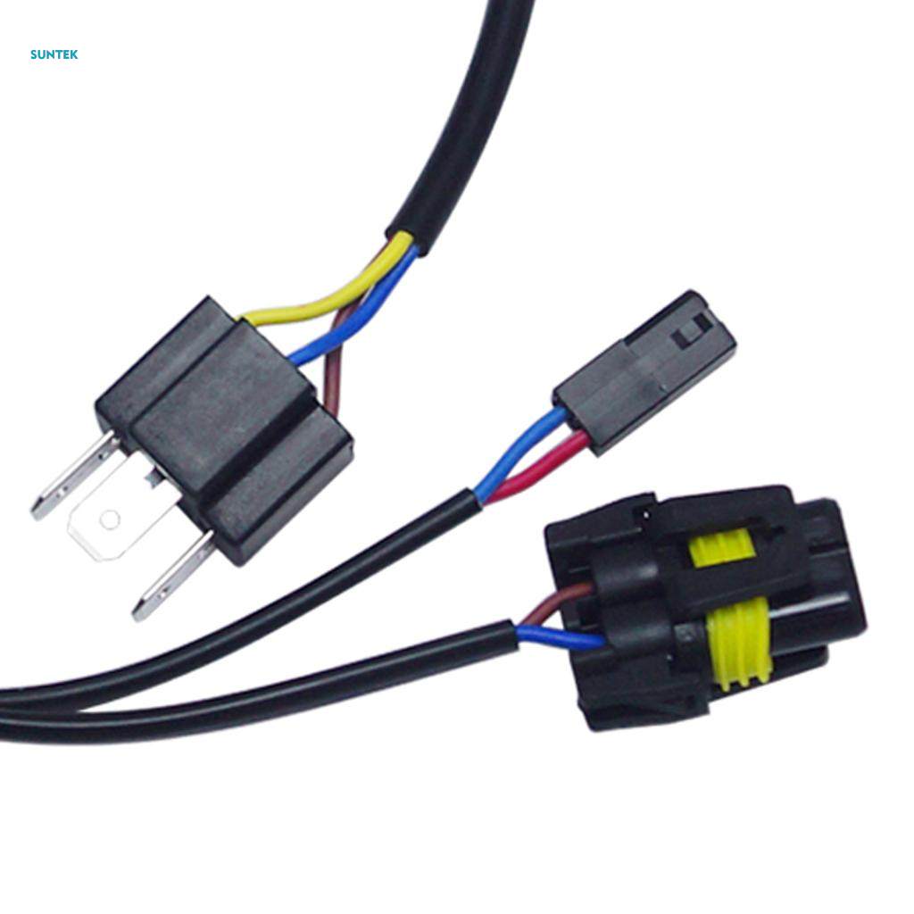 6x Durable Light Bulb Lamp H4 9003 HB2 Wiring Controllers Relay Harness Xenon HID. 