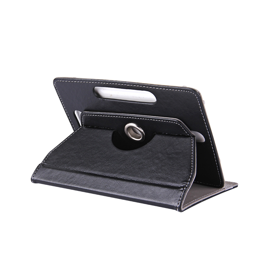 7 inch Tablets Leather Case Crazy Horse Texture 360 Degrees Rotation Protective Case Shell with Holder for Galaxy Tab A 7.0 / T280 & Tab 4 7.0 / T230 & Tab Q T2558, Colorfly G708, Asus ZenPad 7.0 Z370CG, Huawei MediaPad. 
