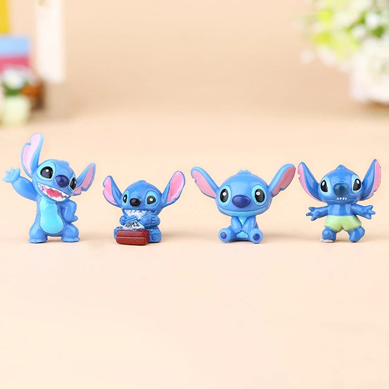 Halloween 12Pcs Anime Lilo And Stitch Action Figure Stitch Experiment 626 Abomination Little Monster Doll PVC Collectible Model Toy GiftDolls Accessories. 