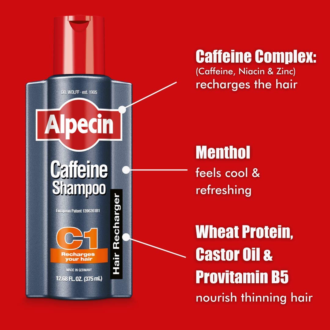 Alpecin C1 Caffeine Shampoo (USA) - 250ML. 