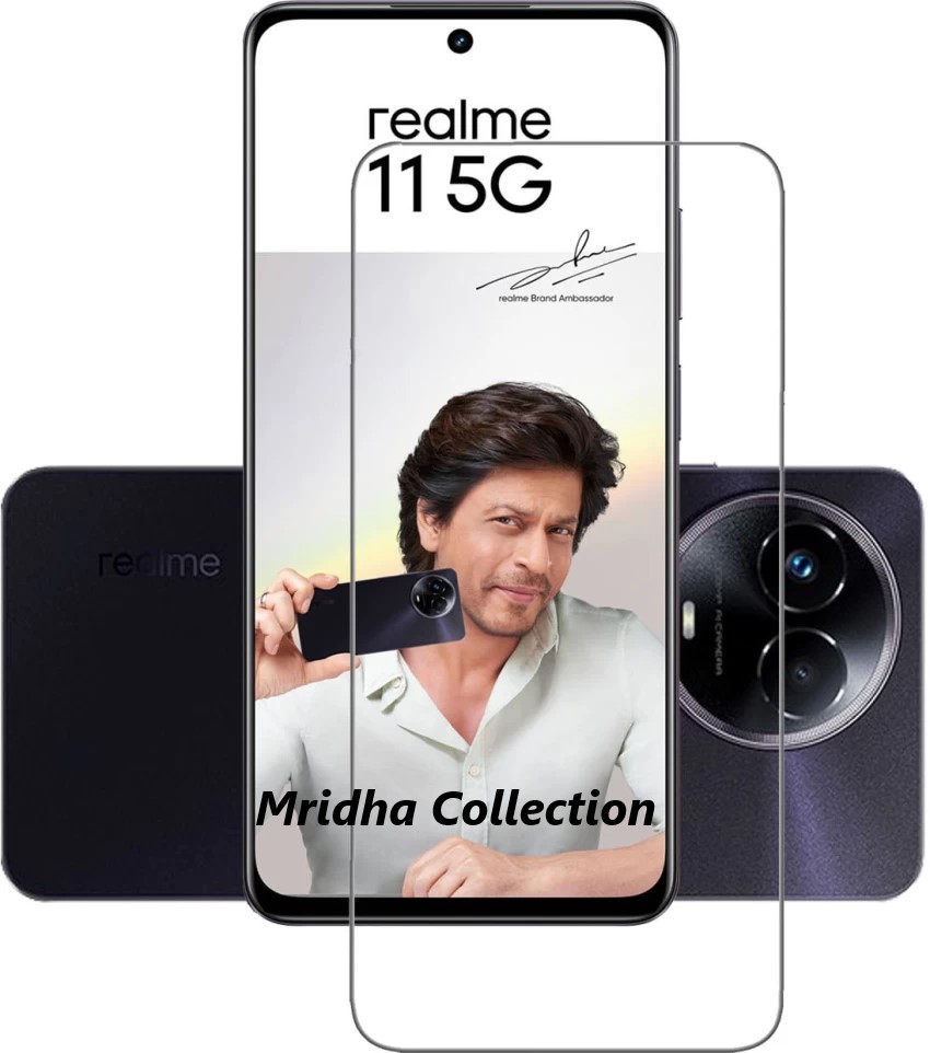 Realme 11 4G Screen Protector 3D Tempered Glass Protector Clear Screen protector Premium Product Gorilla Glass Transparent Clear Ultra Thin - Durable & Scratch Resistant - Easy to Install