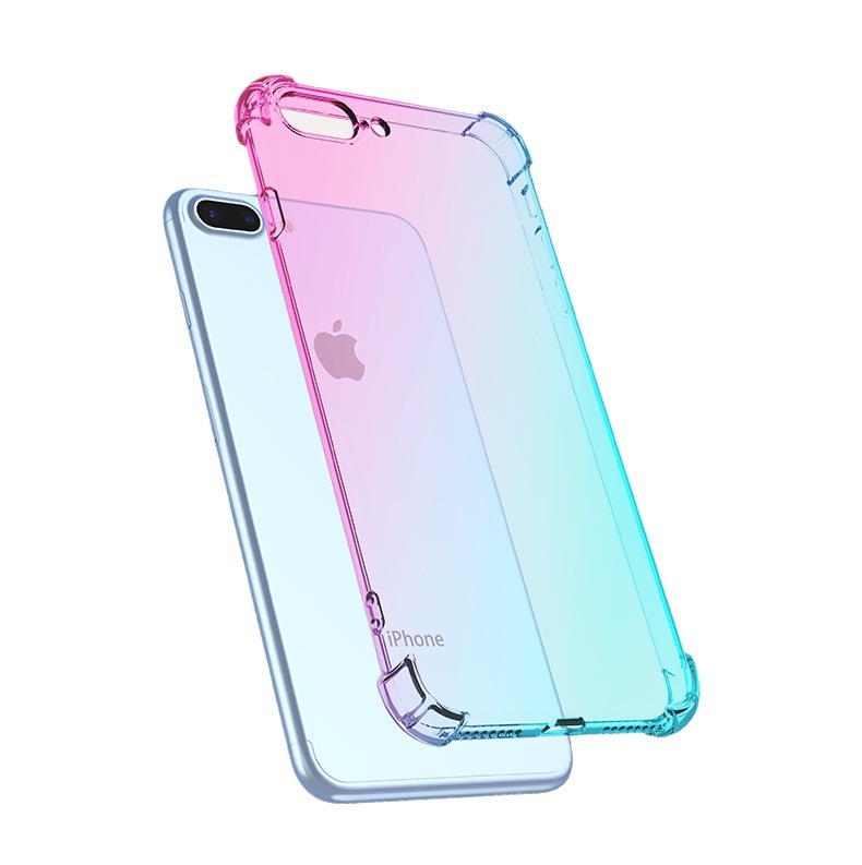 1 Ming 12 all-inclusive 14 gradient 13 transparent pro new model 114prom suitable for Apple 8plus mobile phone case ax anti-fall 14Smartwatches. 
