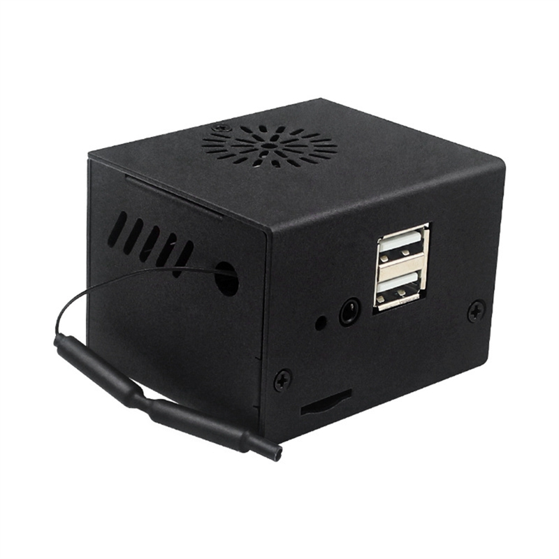 For Orange Pi Zero 3 Metal Case, Metal Case with Fan & Heatsink for Orange Pi Zero 3 Parts Accessories. 