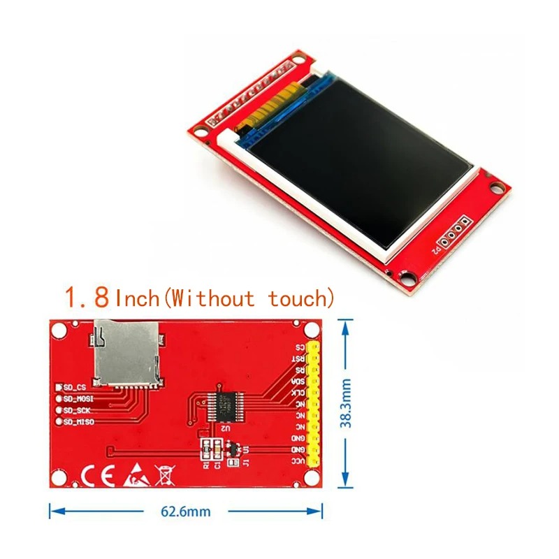 1.44/1.8/2.0/2.2/2.8 Inch TFT Color Screen LCD Display Module Drive ST7735 ILI9225 ILI9341 Interface SPI 128*128 240*320. 