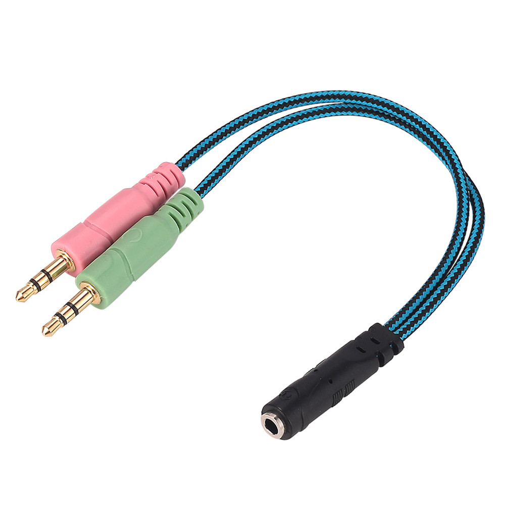 KOTION EACH 3.5mm 1 in 2 Earphones Y Splitter Adapter Audio Aux Cable (3)