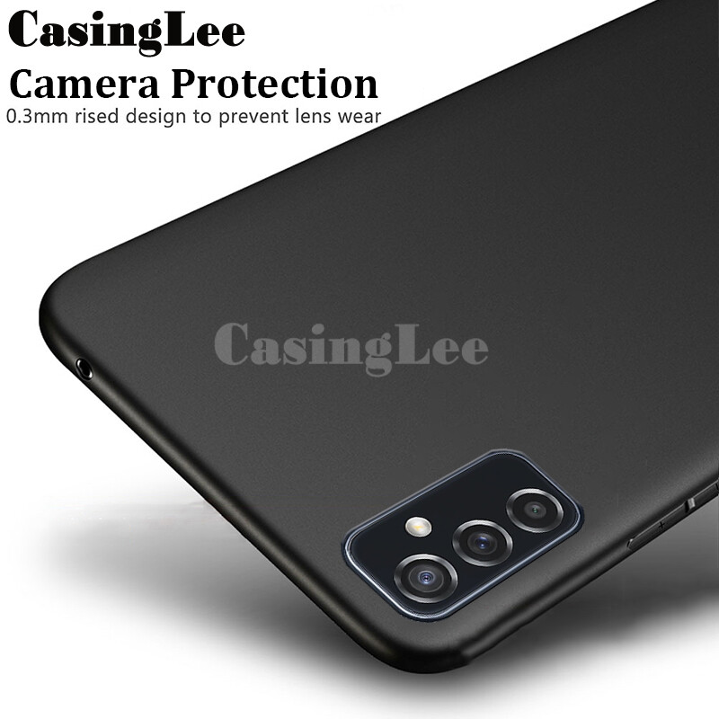 For Samsung Galaxy M14 5G case Ultra Thin Smooth silicon Matte Back Soft Cover Casing hp Samsung Galaxy M14 Phone case cover. 