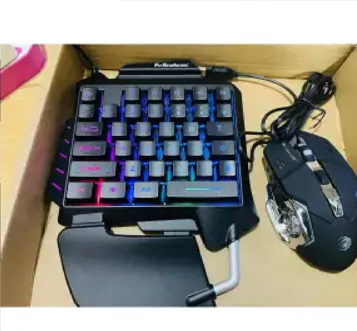 K-Snake Game Console Accessories Keyboard Mouse Adapter PC Game Experience R1F1