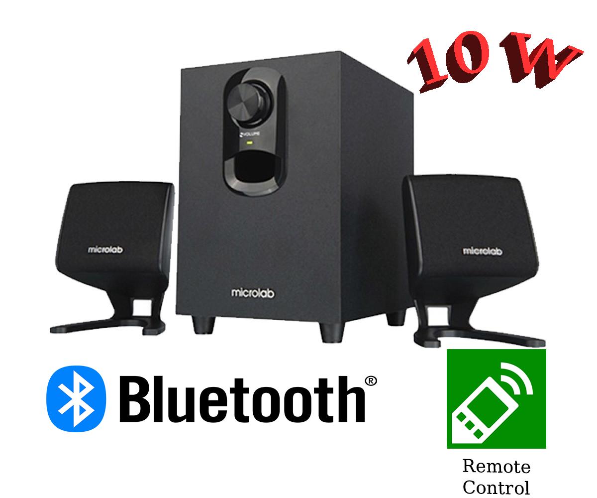 microlab m106bt 2.1 bluetooth speaker