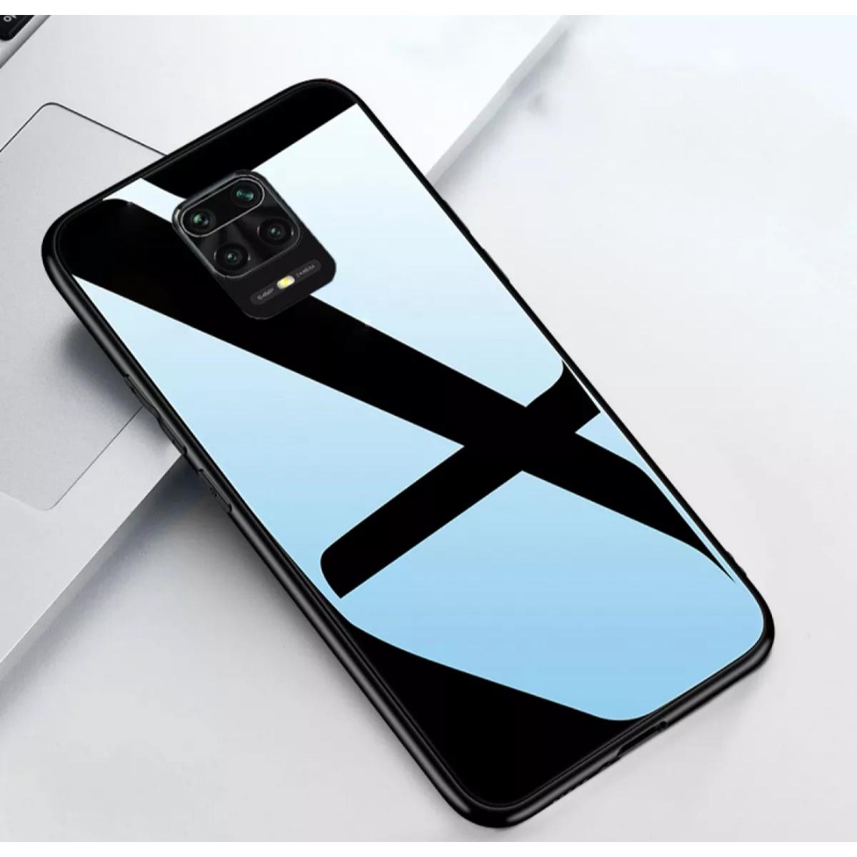 Xiaomii redme note 9 pro/redme note 9s/note 9 pro max এর জন্য গ্লাস কেস ব্যাক কভার