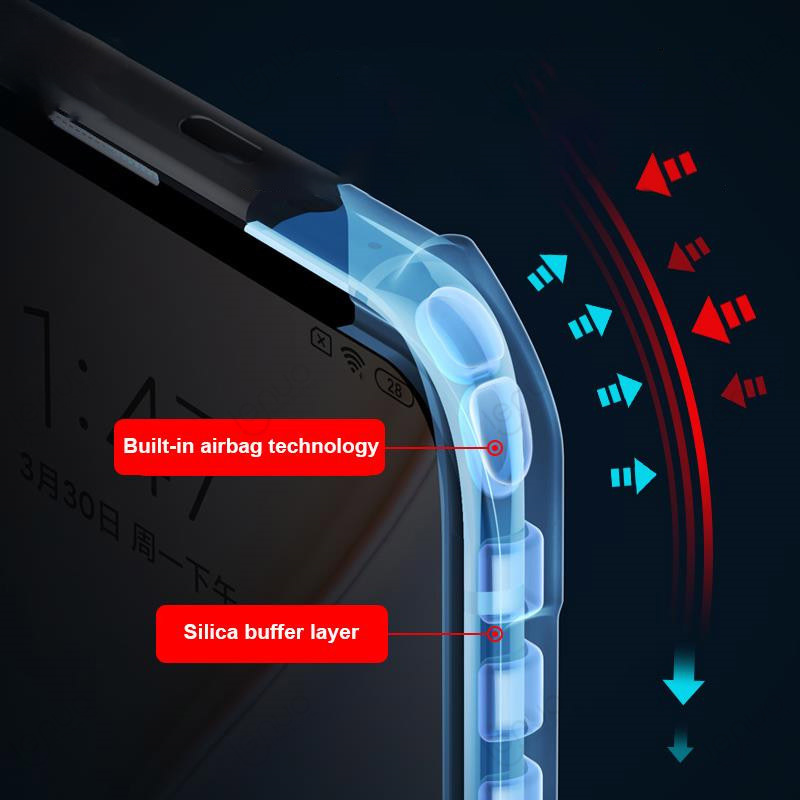Lenuo Casing For Infinix Note 30 Phone Case Shockproof Transparent Bumper Airbag Phone Cover Case. 