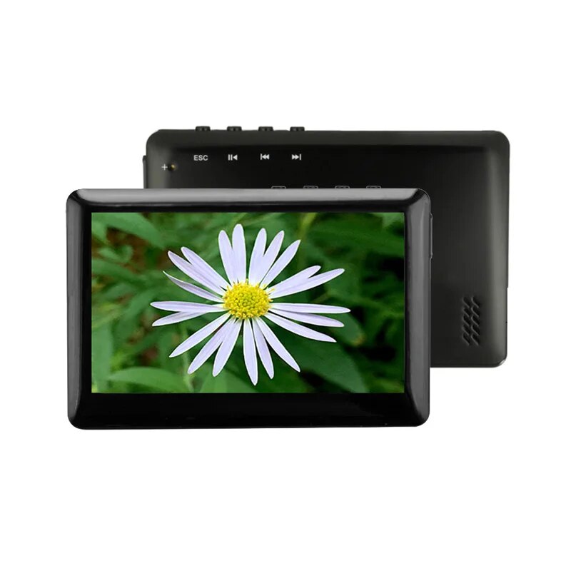 Digital MP4 Player 4.3 inch Touch Screen 8GB Memory Capacity With FM Video playes music P402. 